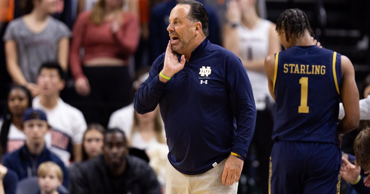PHOTOS Virginia men's basketball team hosts Notre Dame Flipboard