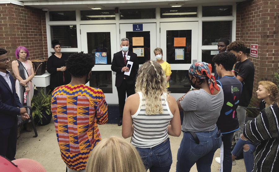 Students speak out at school board meeting