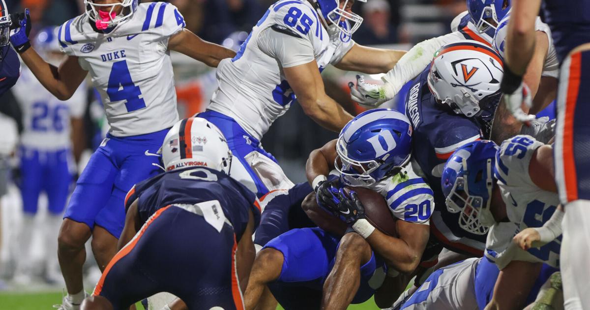 Duke beats Virginia football on RB Nate Sheppard's trick-play TD throw