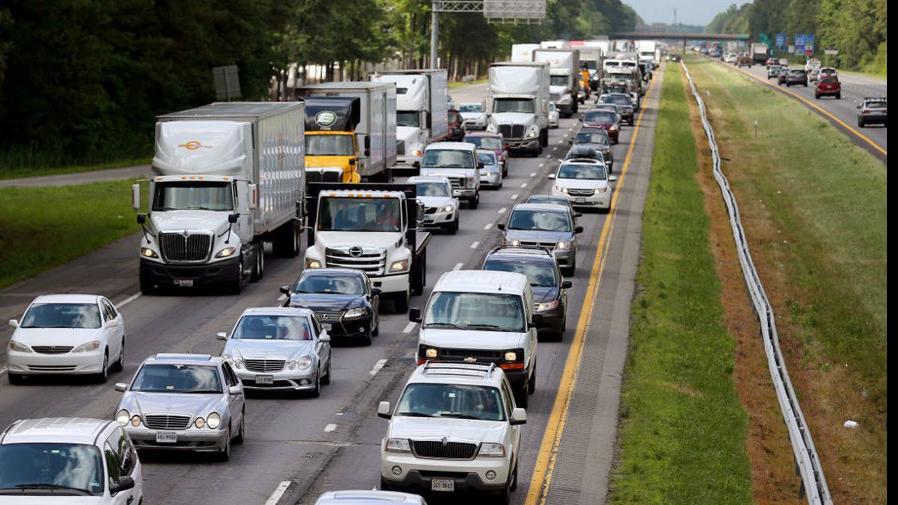 Worst traffic spot in US found on I95 in northern Virginia State