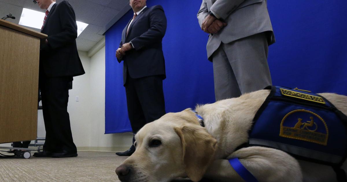Courthouse Dogs Bills on use of courthouse facility dogs advance