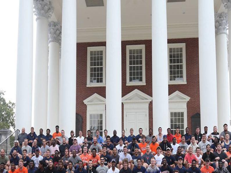 Uva Football Team Shares Message Of Love And Unity In The Wake Of