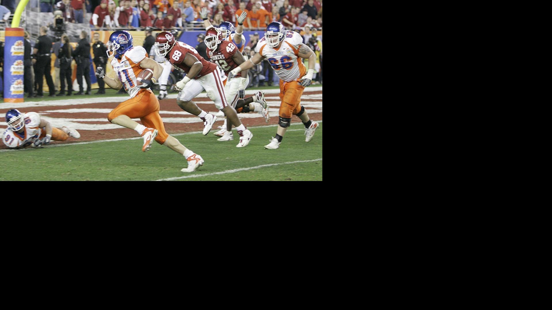 Today in sports history: Boise State stuns Oklahoma with 2 ...