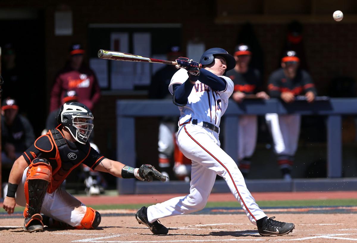 Virginia baseball finishes threegame series against Virginia Tech