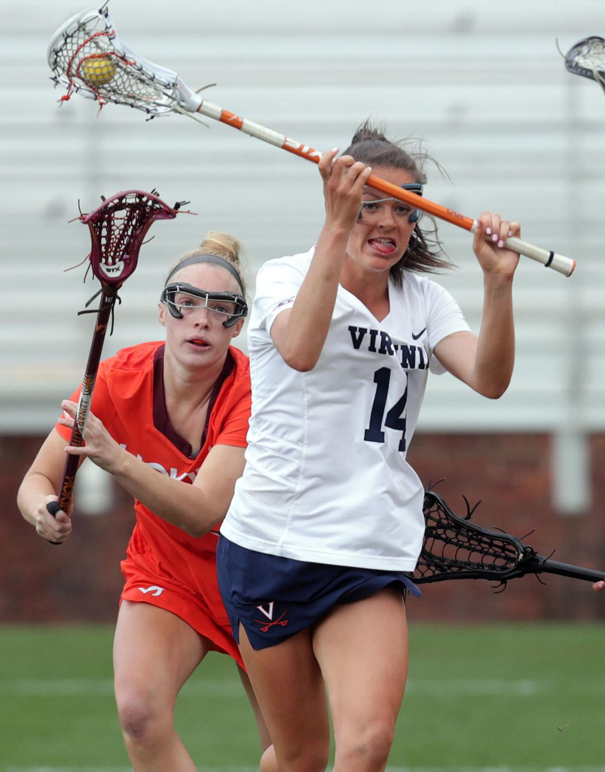 Photos Virginia women's lacrosse team hosts Virginia Tech cavalier