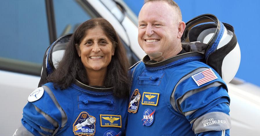 Die NASA-Astronauten Butch Wilmore und Suni Williams kehren nach 9 Monaten ...