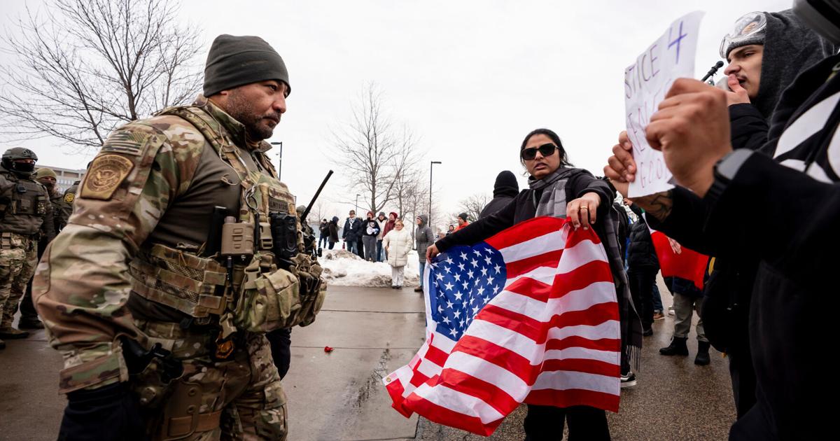 Fatal ICE shooting sparks jurisdiction clash between state and federal ...