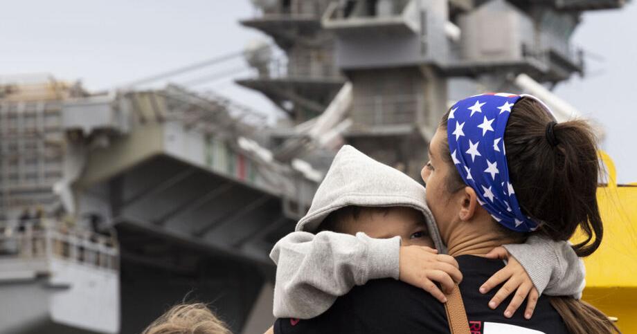 5,000 sailors head to Mediterranean aboard USS Eisenhower: 'It's real now' - Vimarsana News