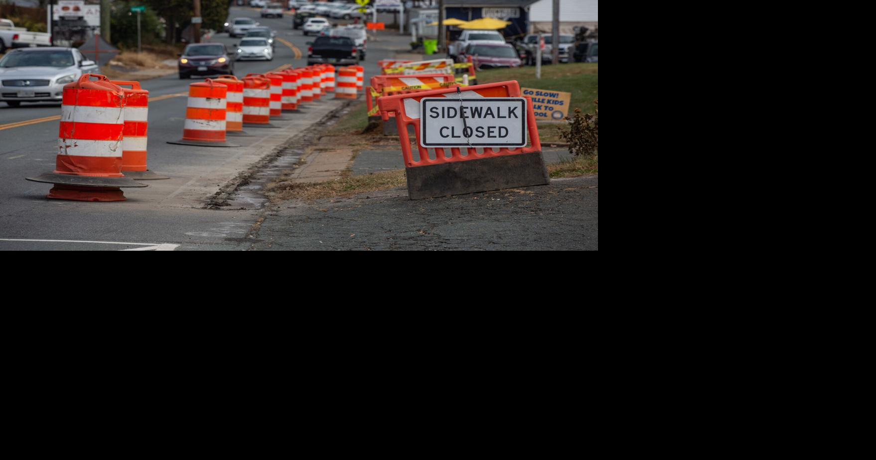 New East High Street sidewalk creates vital link between Pantops ...