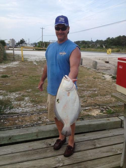 Saltwater Report A Big Chincoteague Flounder Archives Dailyprogress Com