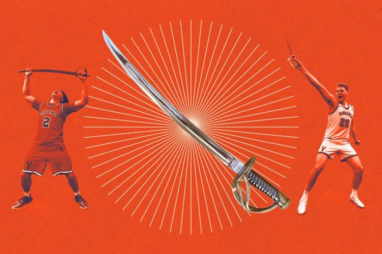 A prop with purpose: Inside UVA men’s basketball’s new sabre tradition