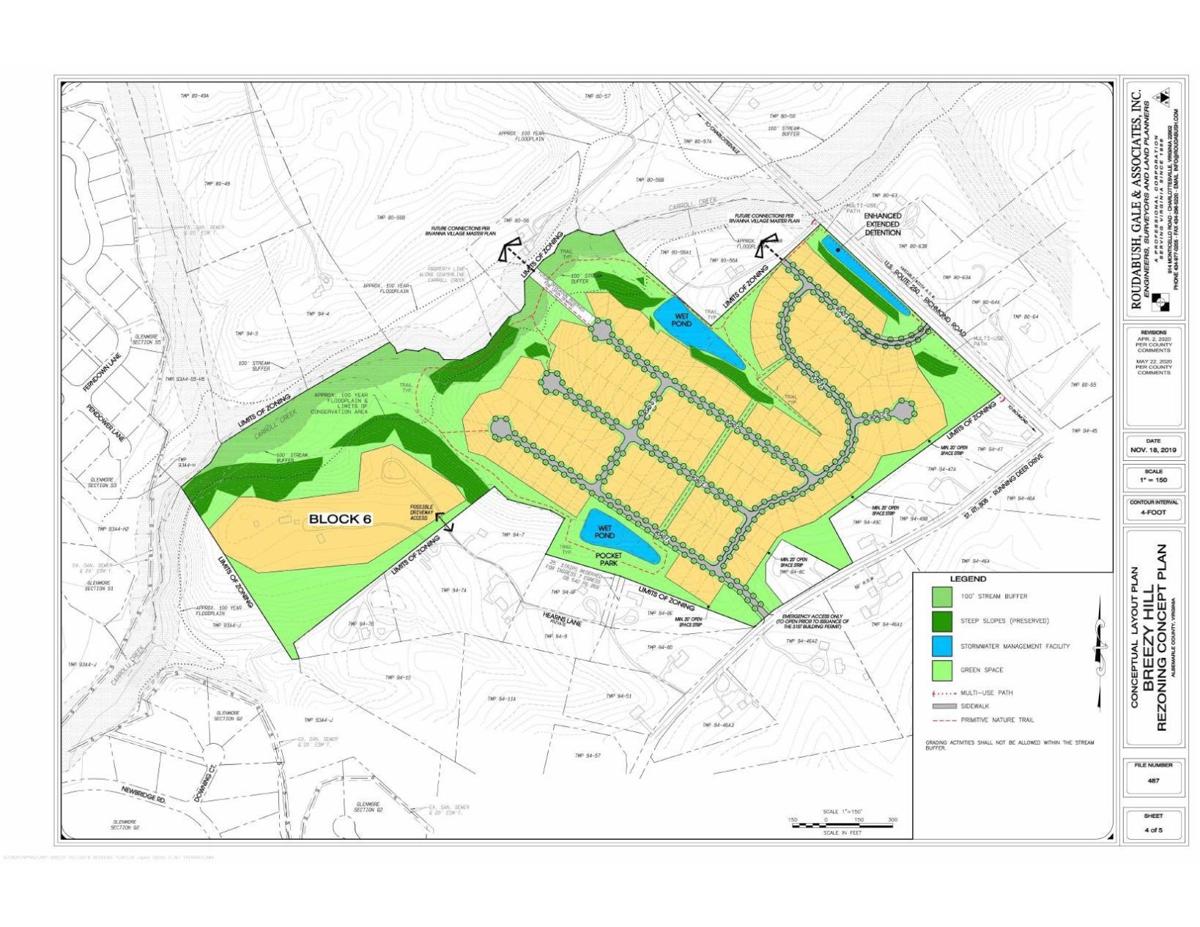 Breezy Hill conceptual layout