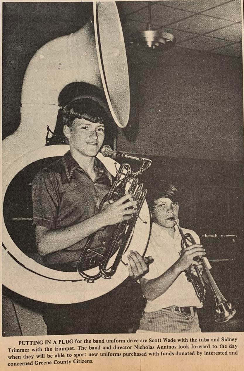 1972 tuba player