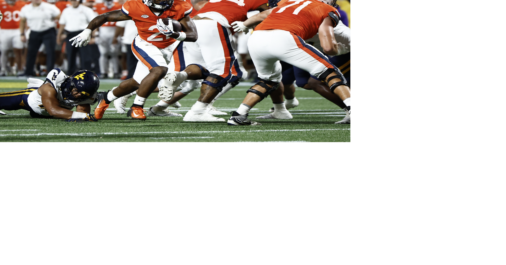 COLLEGE FOOTBALL Virginia RB Jekail Middlebrook ruled out for game at Wake Forest Oct 29, 2026 46 mins ago