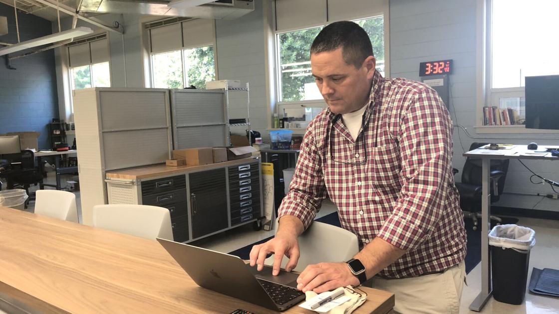 Technology director Mark Outten readies thousands of Chromebooks for Orange County’s new school year | Orange County Review