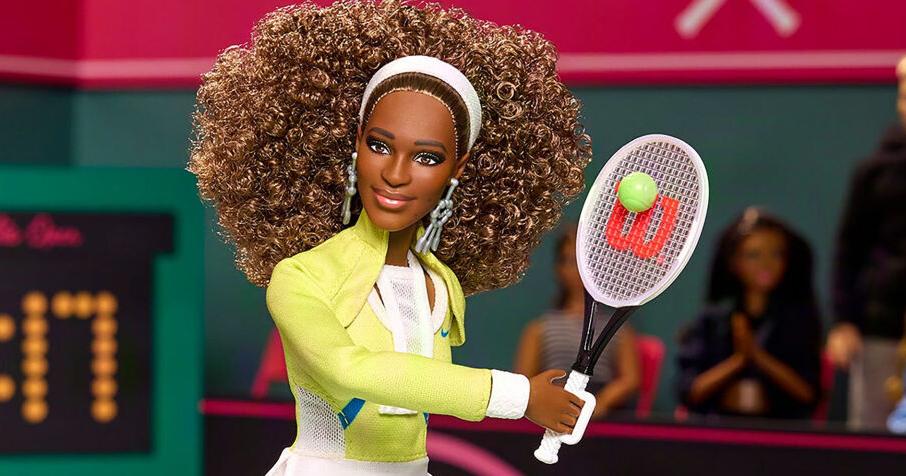 Serena Williams 'excited' to play with her new signature Barbie doll with ...