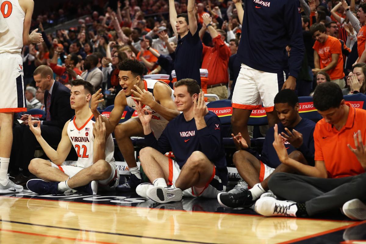 Bench Celebrations A Rite Of Passage For Virginia Underclassmen Sports Dailyprogresscom
