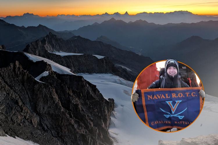 For one UVA student, summer break meant a 13,300-foot climb