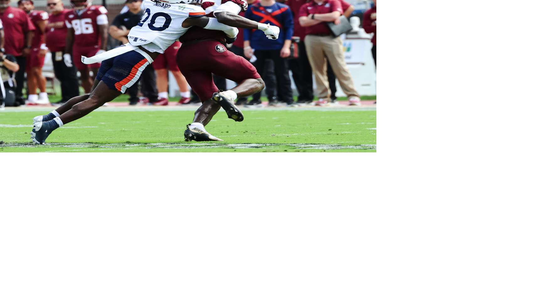 Virginia football cornerback Omillio Agard downgraded to doubt for game vs ...