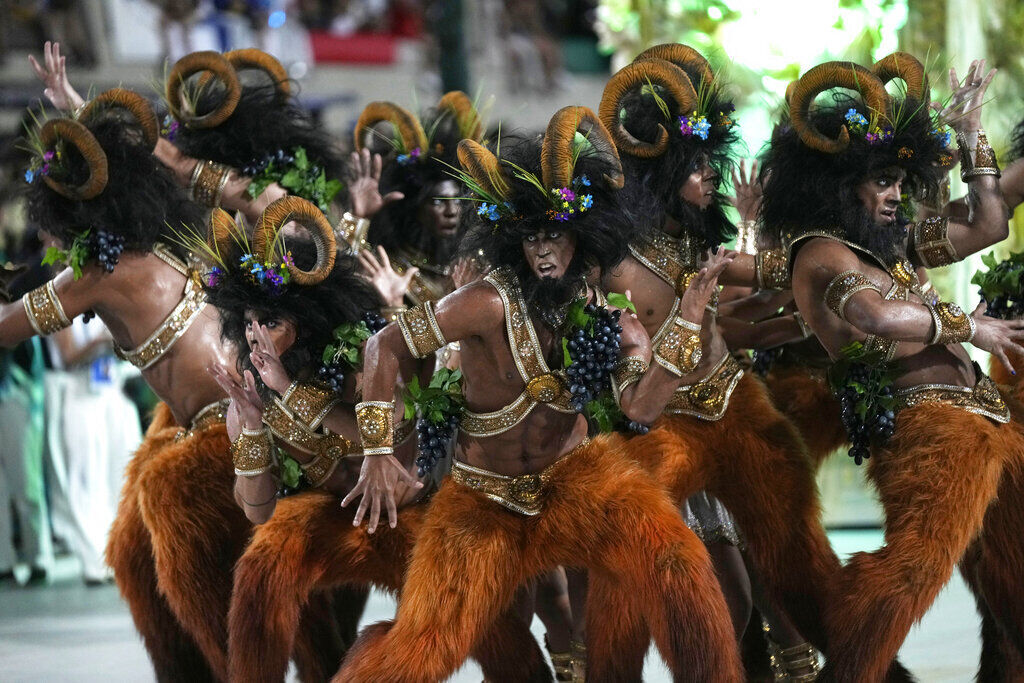 Photos: Brazil's glitzy Carnival is back with stunning costumes, packed  parade grounds