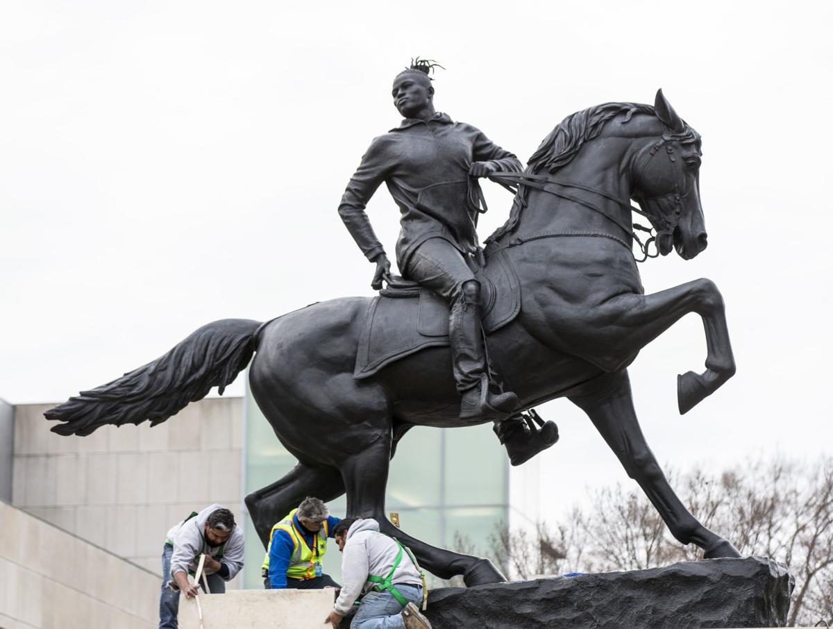 PHOTOS 'Rumors of War' installed at VMFA days before
