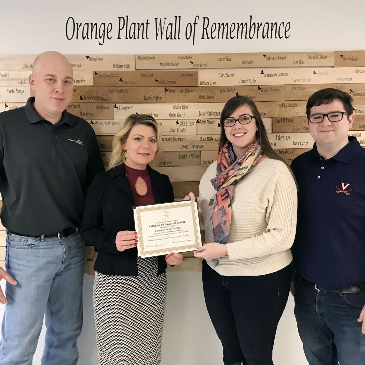 Chamber Business Spotlight American Woodmark News