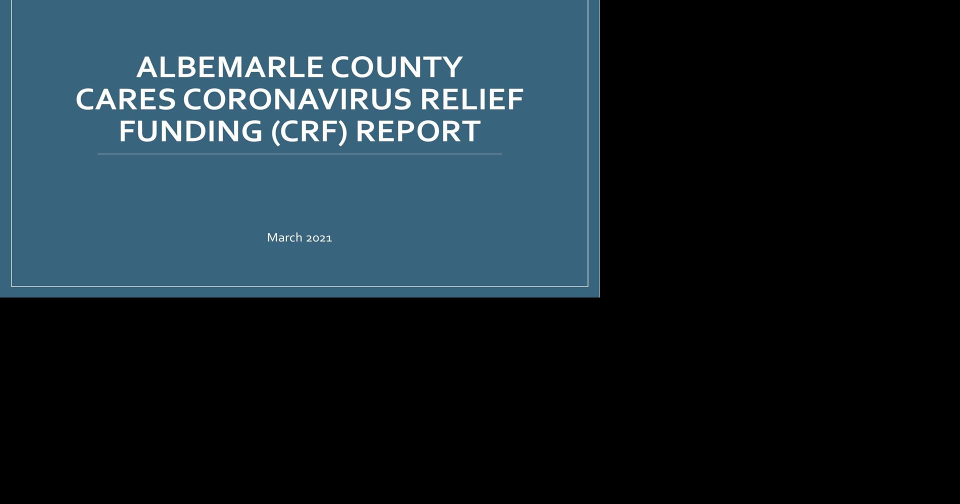 County details how it spent CARES funds