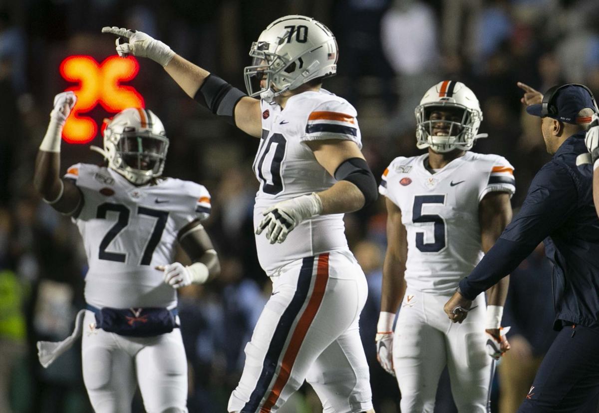 College Football Uva Outduels North Carolina Takes Control In