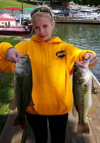Freshwater Reports: Nice bass, Katelyn!