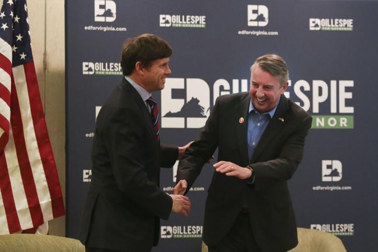 Gillespie campaigns with Kentucky governor in Staunton