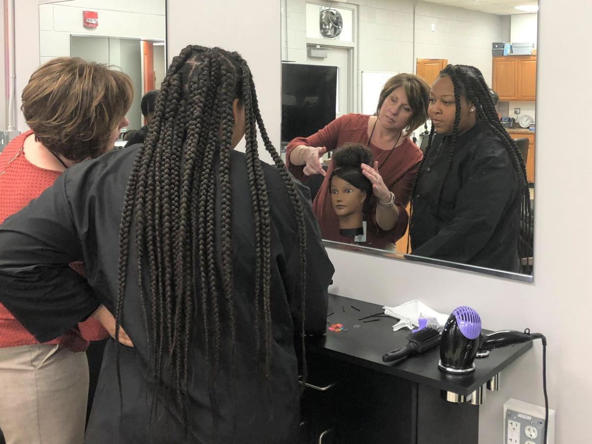 Hair Raising Educational Experience Ochs Students Pleased With New Cosmetology Program Orange County Review Dailyprogress Com