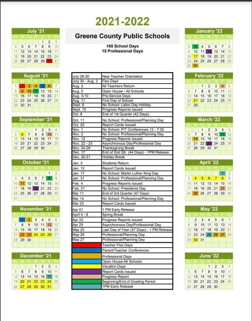 School Board Changes The Current Calendar | News | Dailyprogress.com