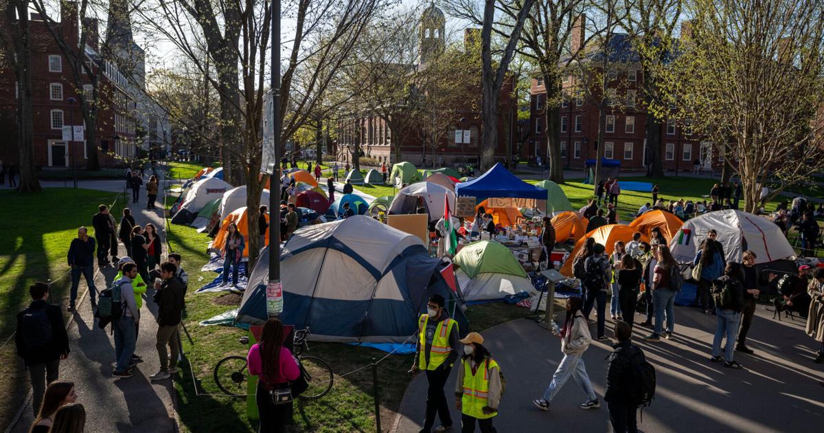 Trump administration freezes $2.2 billion in grants to Harvard over campus ...