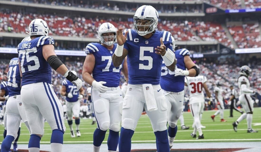 Colts QB Anthony Richardson ruled out for the game with a concussion  against Texans