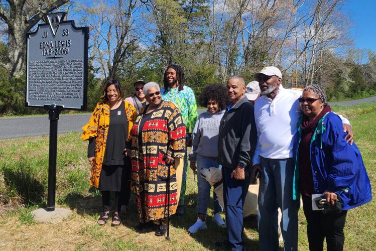 Edna Lewis marker group