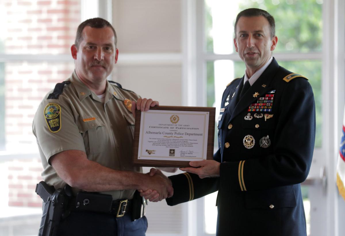 Albemarle PD-Army partnership
