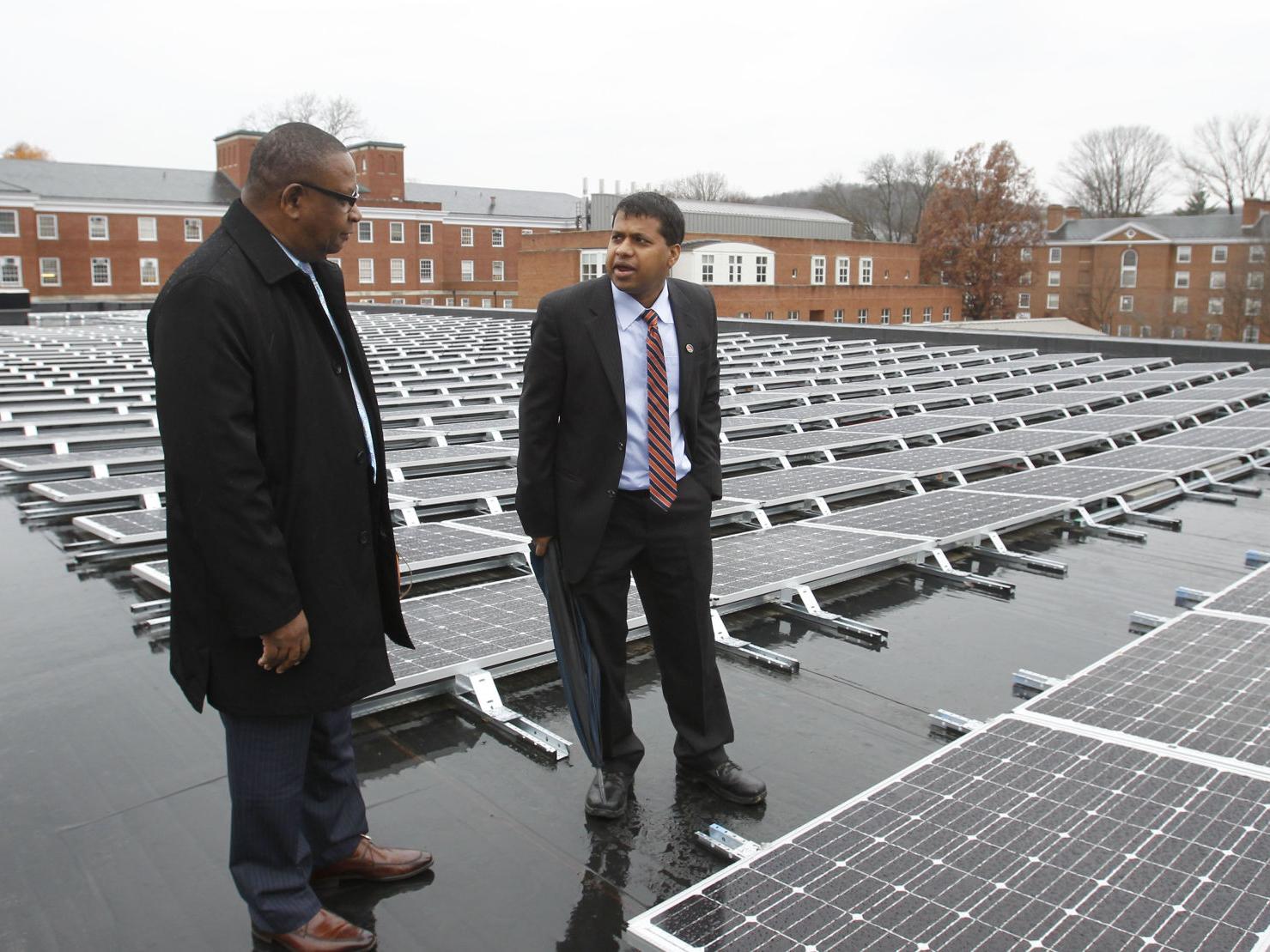 Uva Dominion Unveil Solar Power Partnership Uva Dailyprogress Com