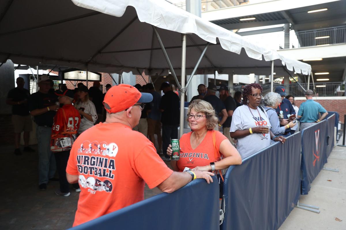 Bold Rock at UVa football