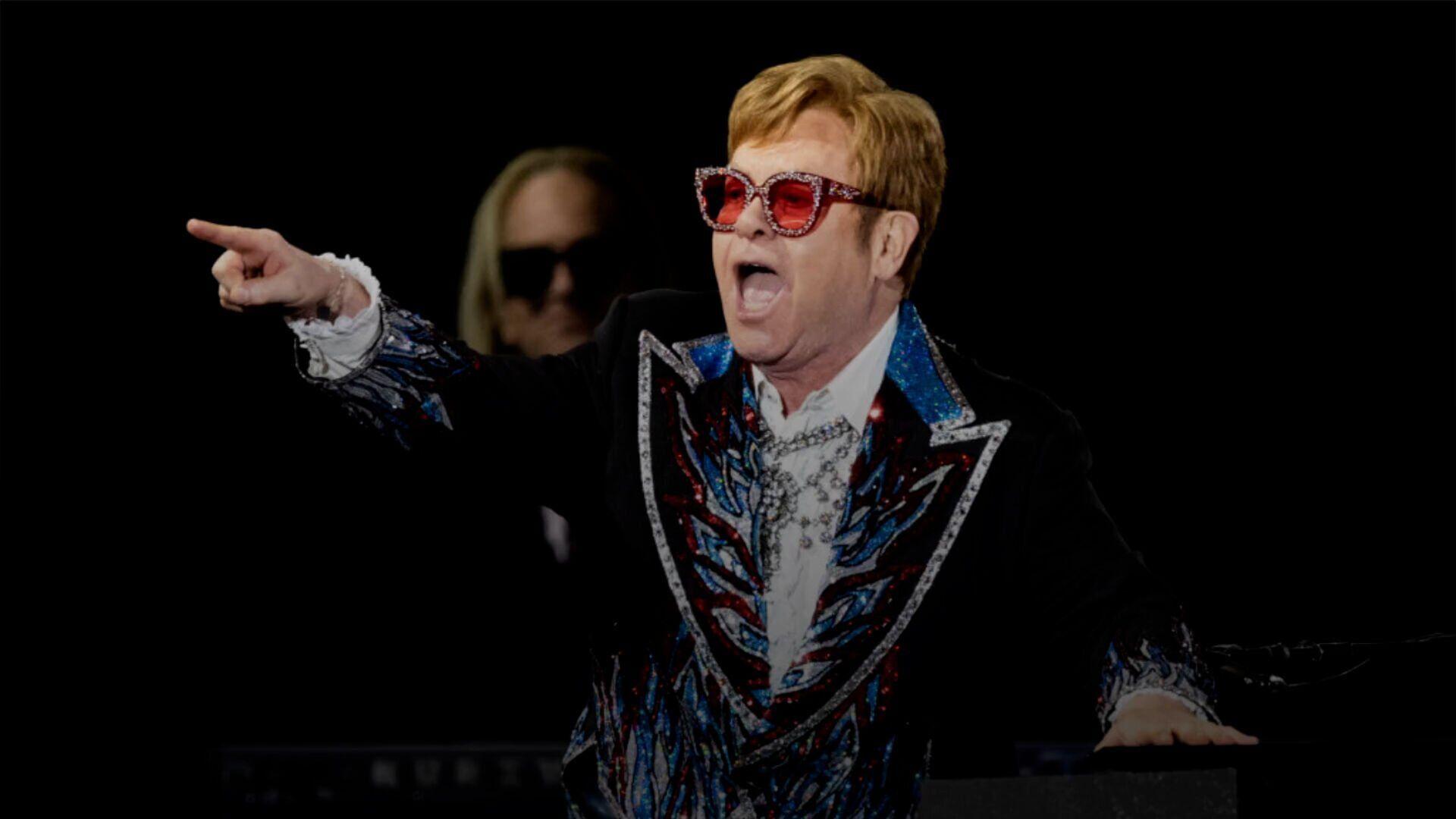 Elton John Glasses Sunglasses Rocket Man Fancy Dress Specs