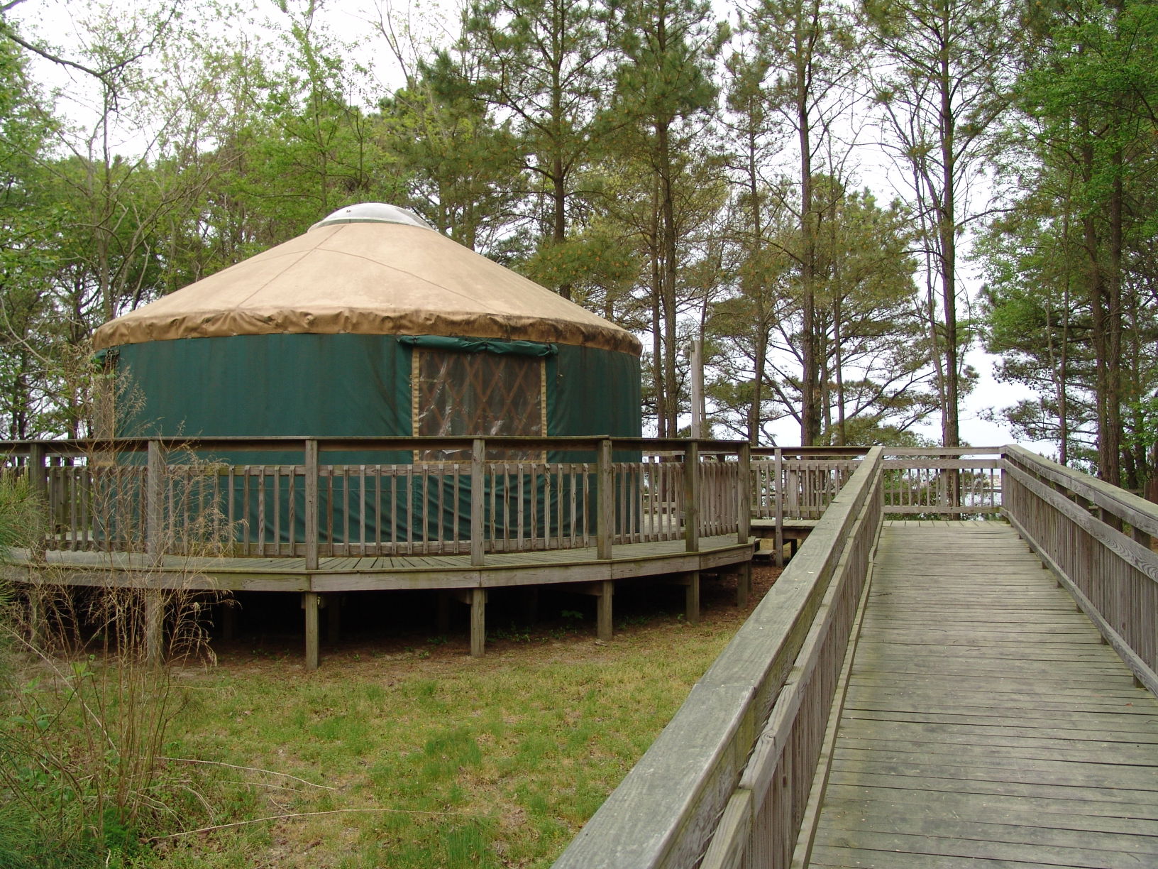 Kiptopeke state shop park yurt