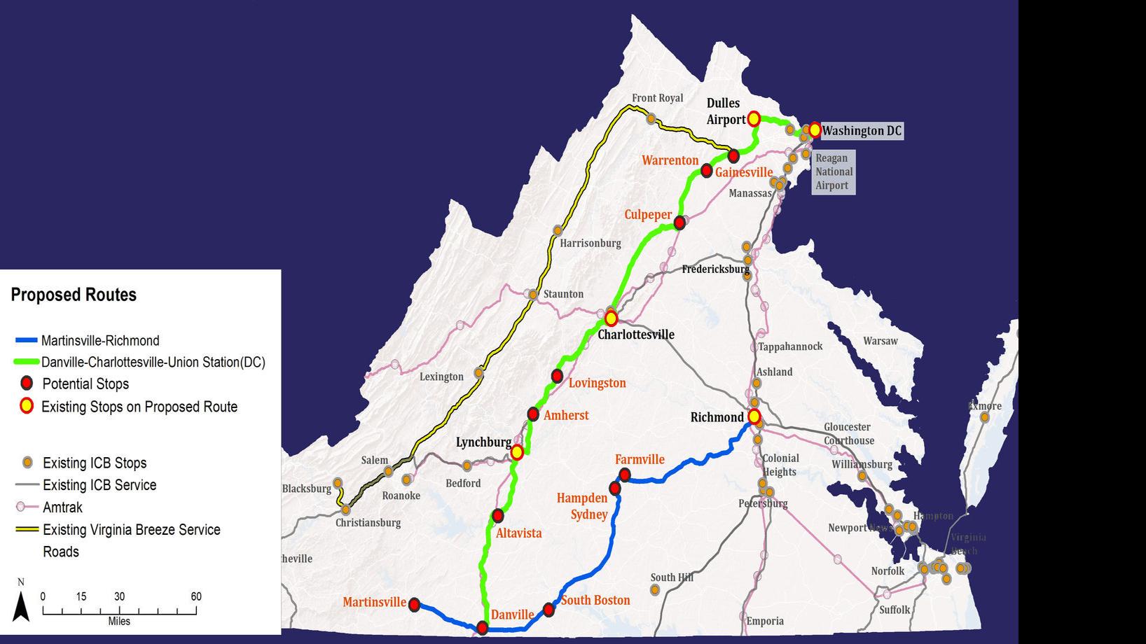 New Bus Route From Charlottesville To Dulles D C To Start Aug 7 Local News Dailyprogress Com