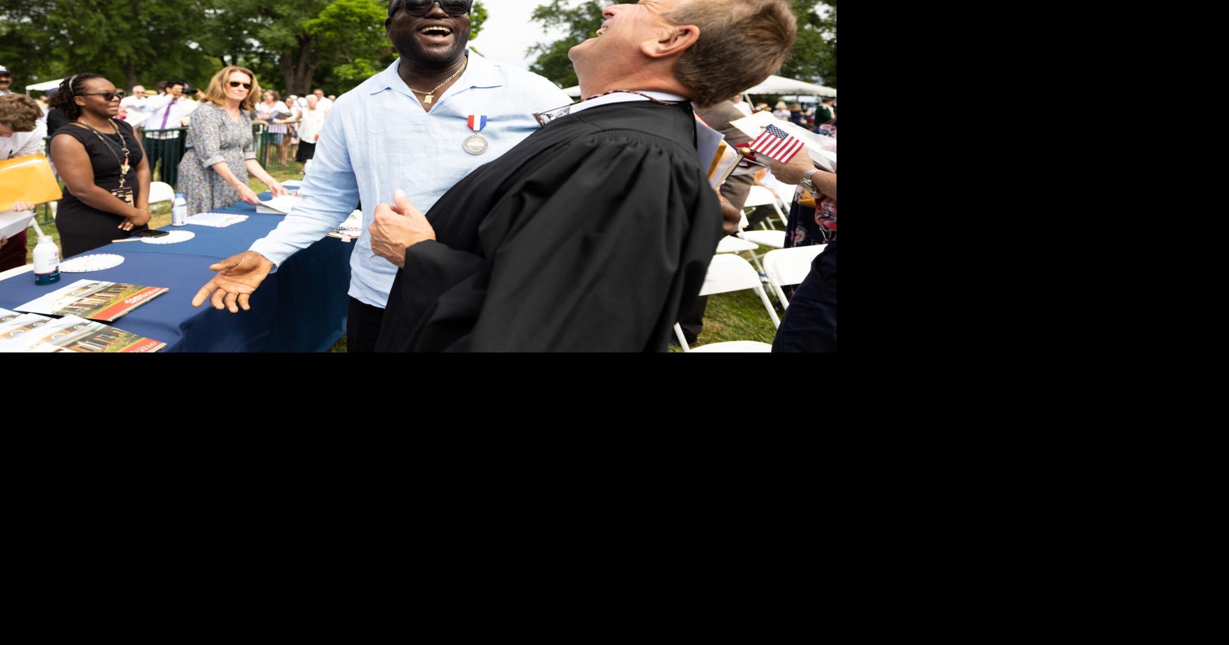 After taking oath at Monticello, new citizens embrace opportunity to vote