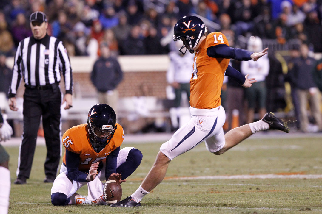 Virginia kicker on Groza Award watch list