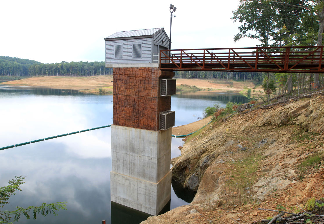 New Ragged Mountain Dam and Reservoir