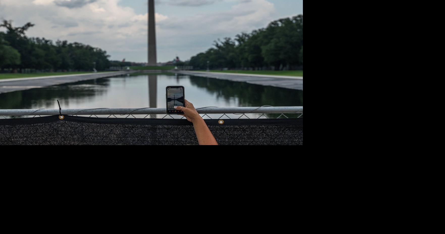 Trump räumt Fehler des Bauunternehmers am Lincoln Memorial Reflecting Pool ...