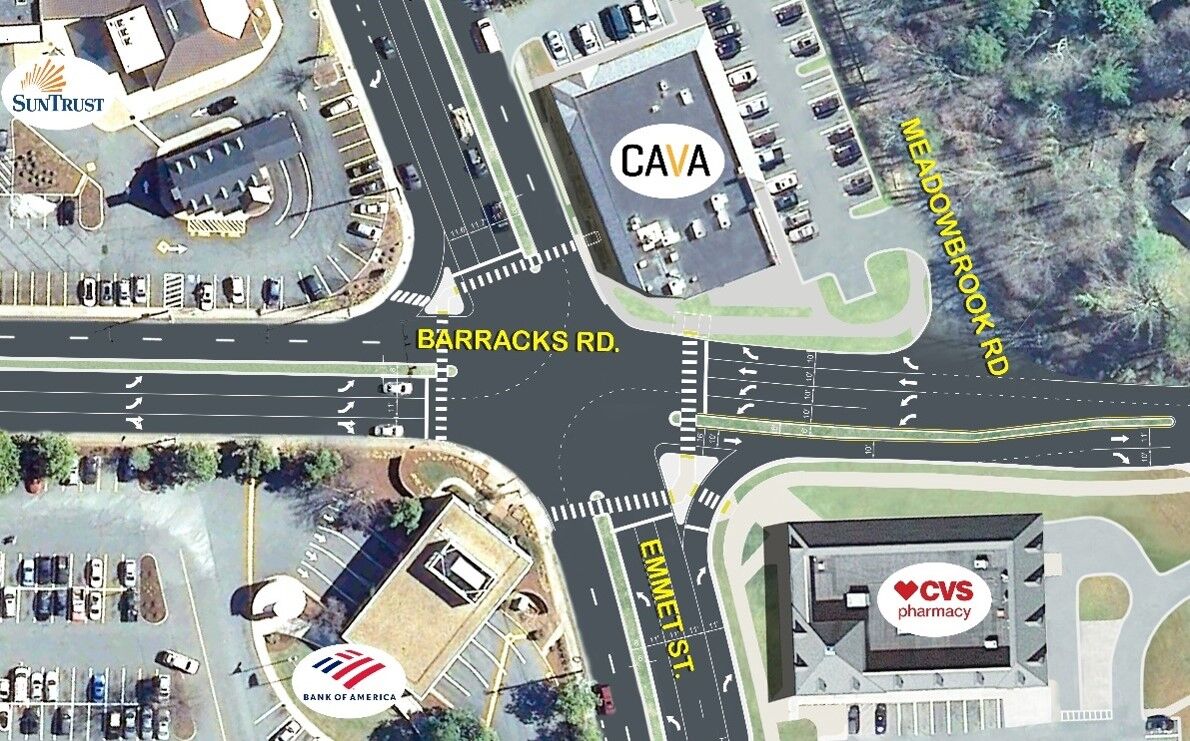 Barracks-Emmet intersection