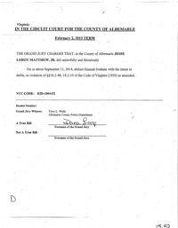 Matthew charged with first-degree murder in Hannah Graham killing