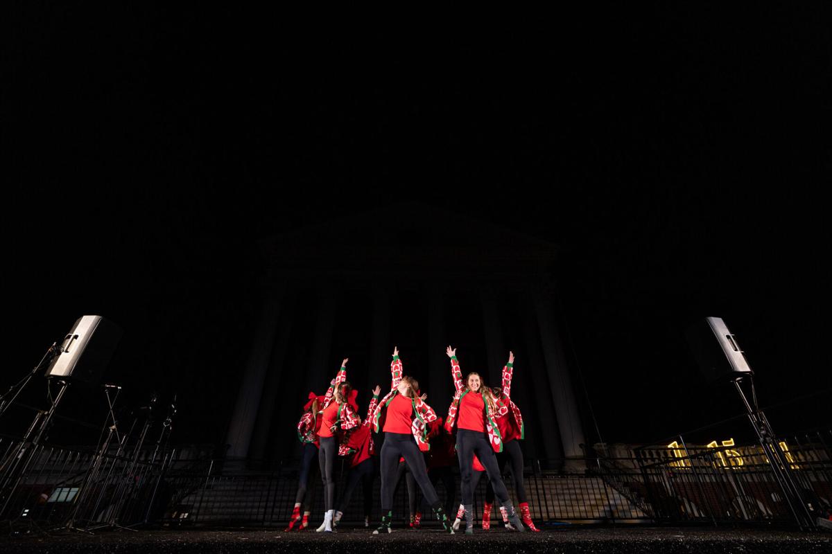 UVa celebrates 21st Lawn lighting, honors fallen students