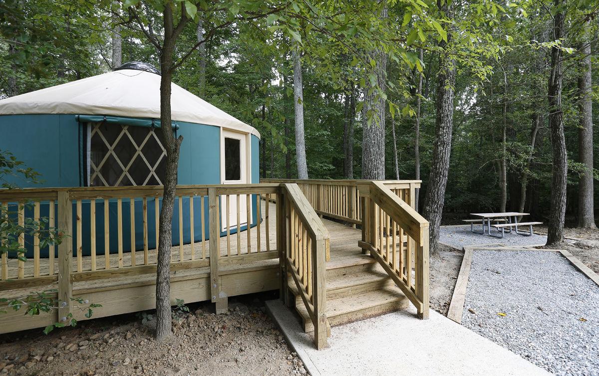 Outdoors: Yurts bringing old-world glamping to Virginia ...