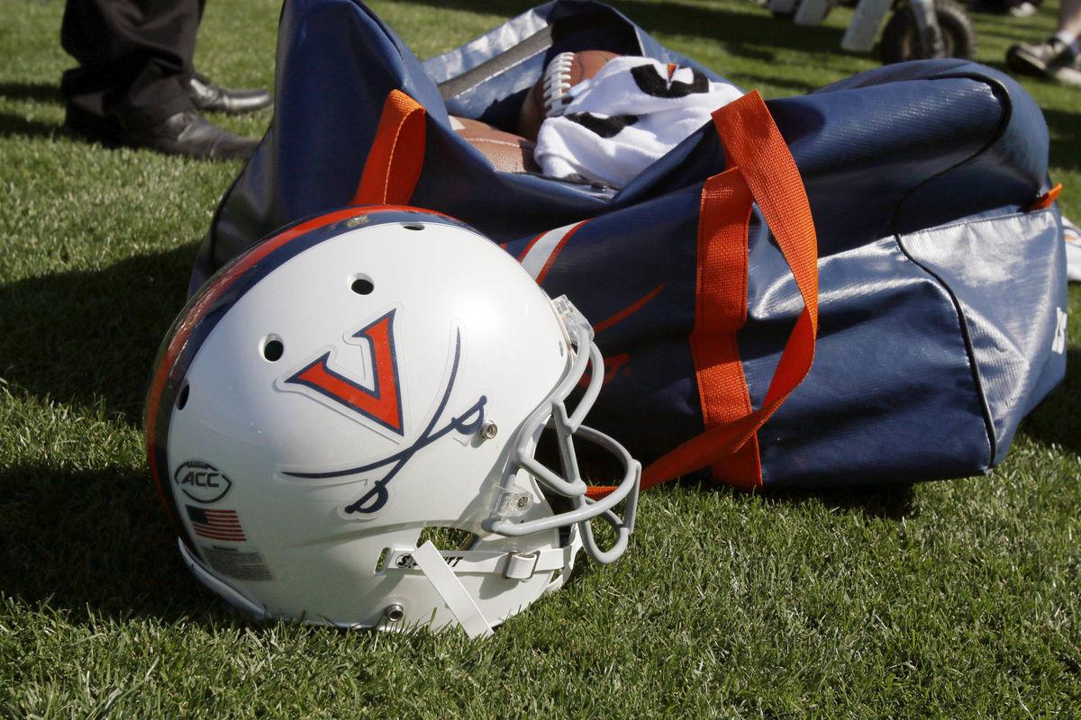 Virginia football helmet